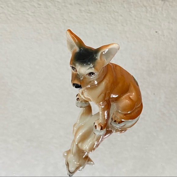 Vintage Bone China 3.25” Chihuahua Dog Figurine - Picture 12 of 13